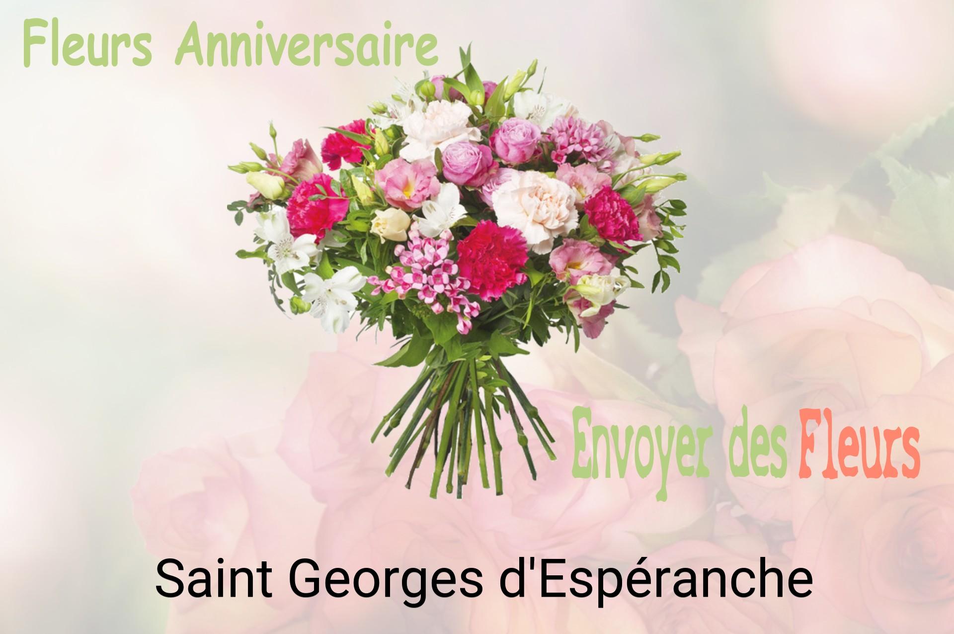 Bouquet de fleurs d’anniversaire livré à Saint-Georges-d'Espéranche